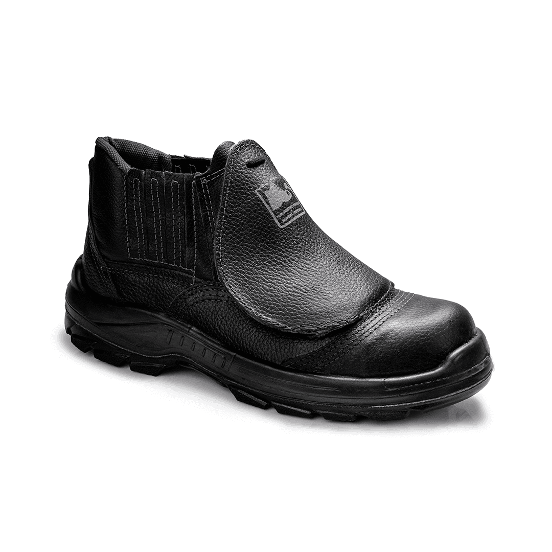 STONE BOTINA SEGURANÇA COURO METATARSO PU BORRACHA BIDENSIDADE