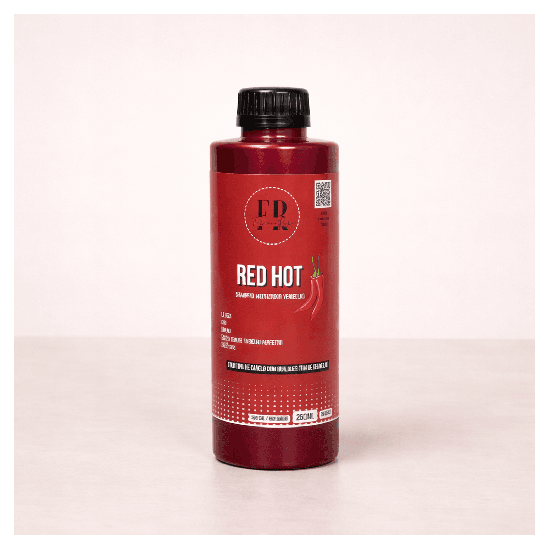 Shampoo Matizador Vermelho - Red Hot By FR - by fabiana rocha 