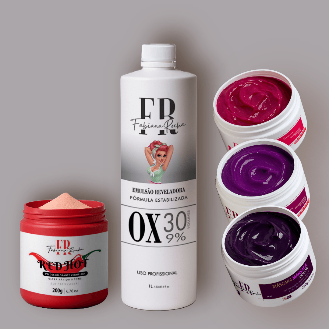 Kit Marsala Rosado By FR - by fabiana rocha 