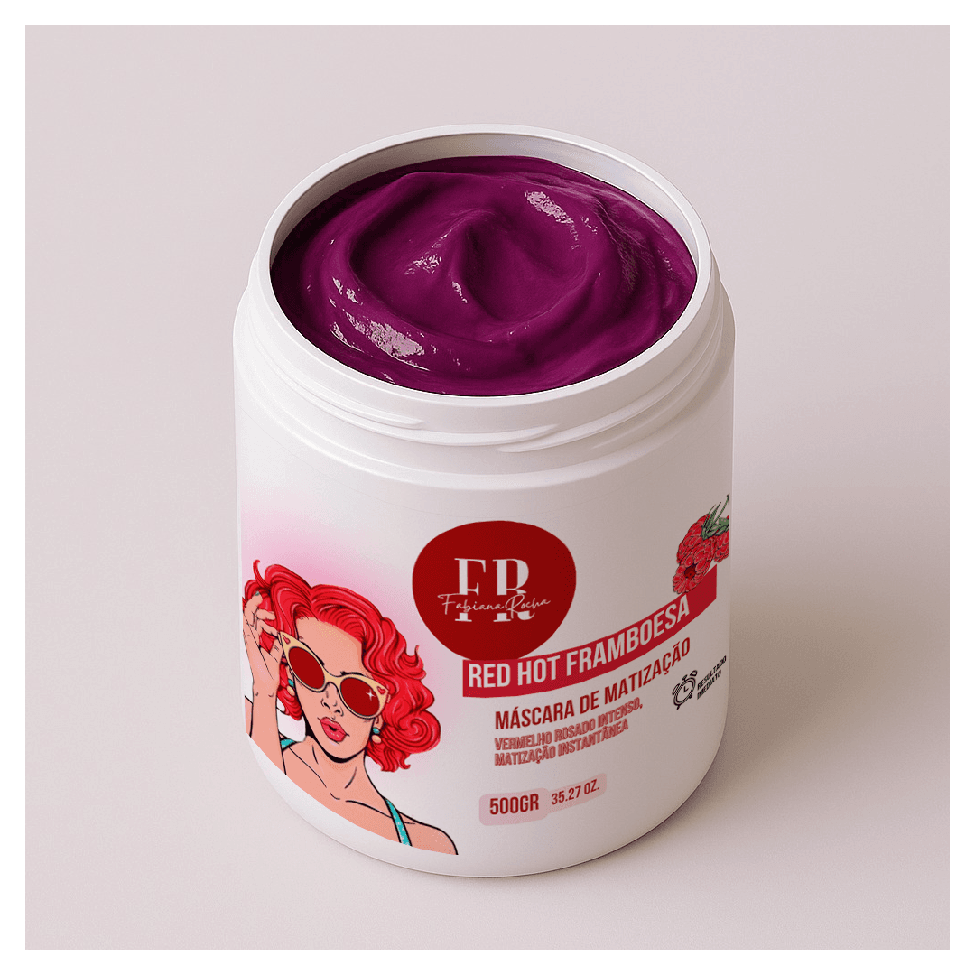 Matizador Rosa Framboesa 500g By FR - by fabiana rocha 