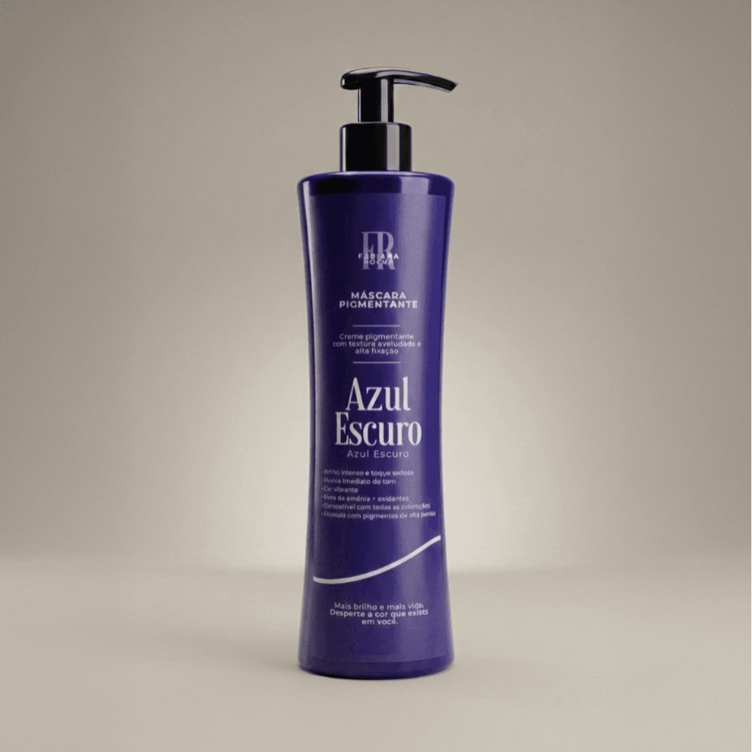 Matizador Pigmentante Fluido Azul Escuro - By Fr - by fabiana rocha 