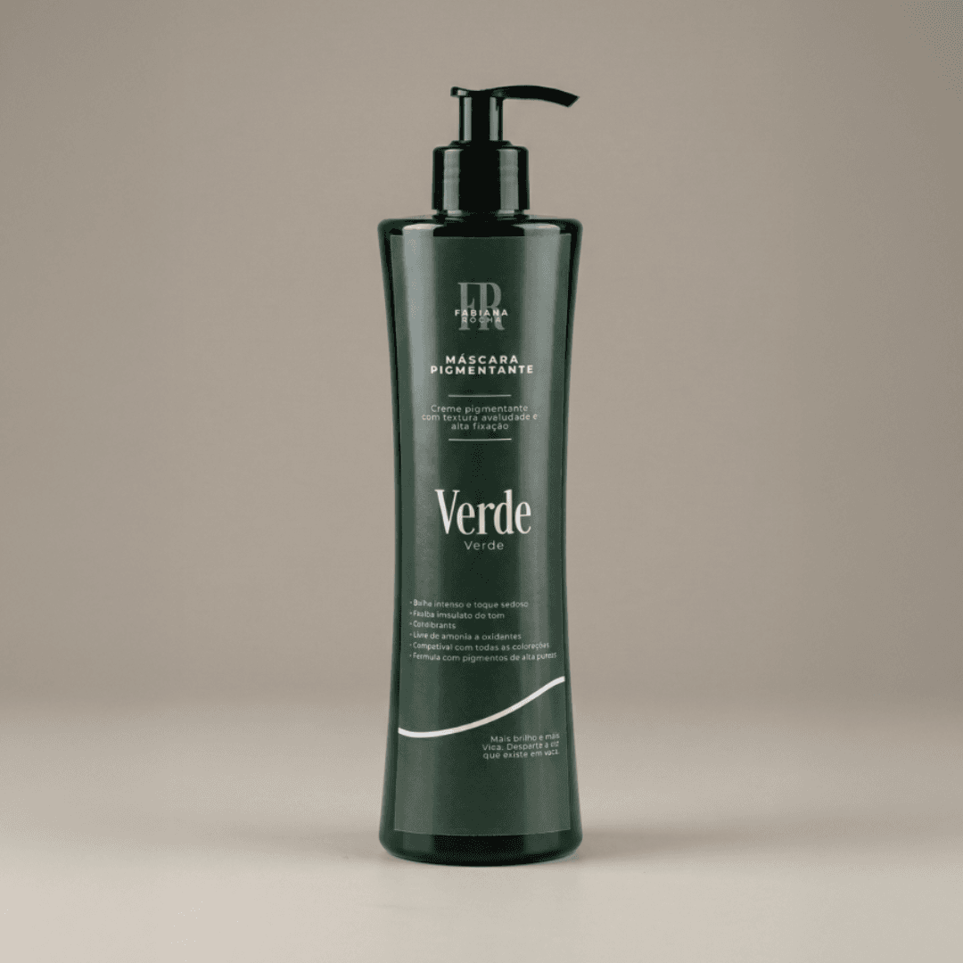 Matizador Pigmentante Fluido Verde - By Fr - by fabiana rocha 