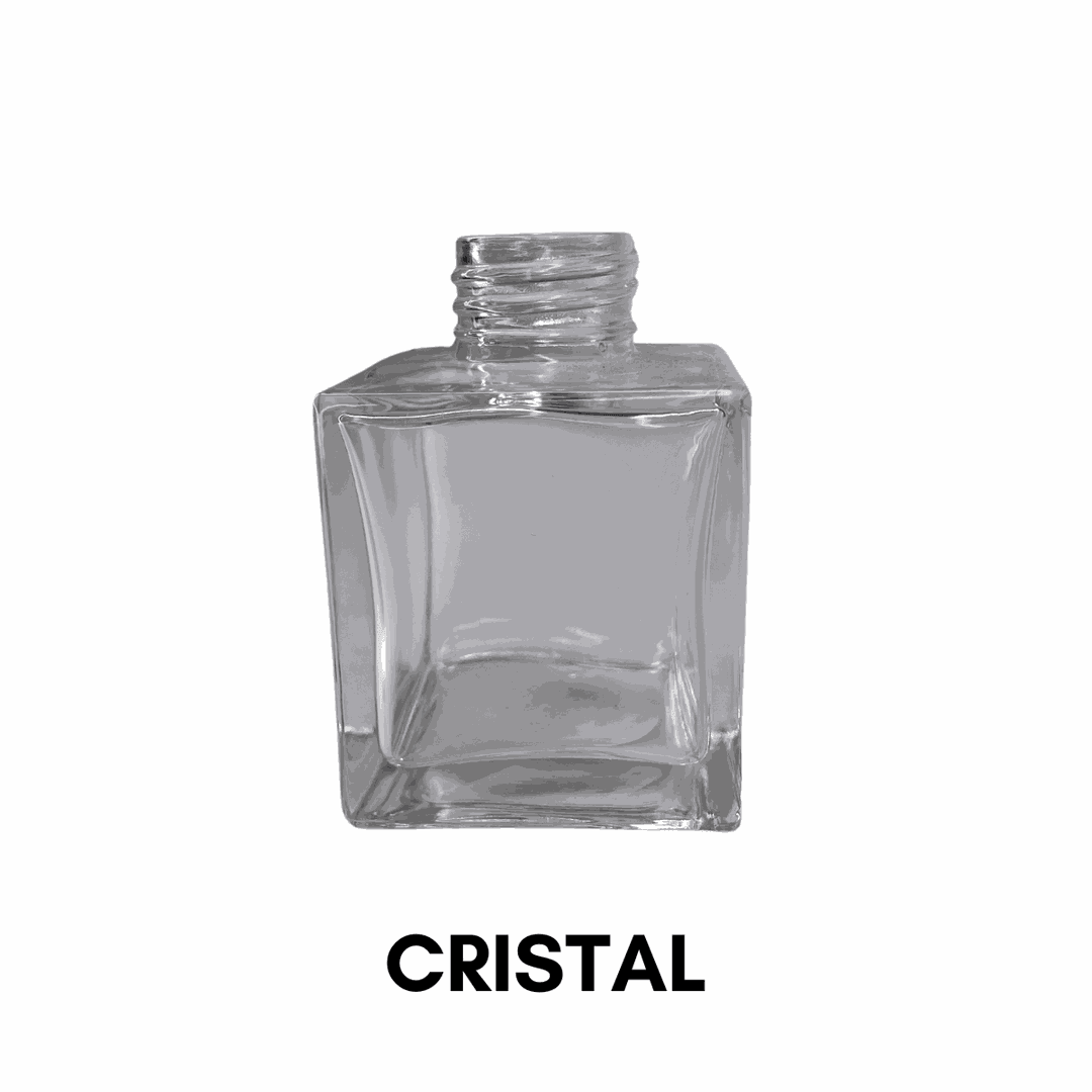 Vidro Cubo 100ML - 139789 - METALVALE BIJU