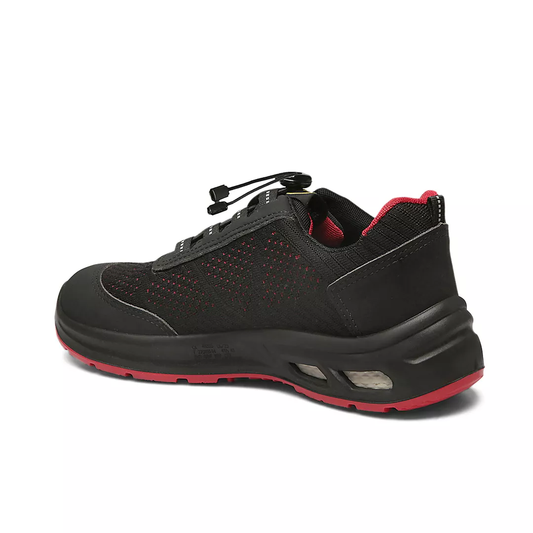 DETROIT ECO BTHT PRETO COM SOLADO VERMELHO TRIDENSIDADE (ESD)