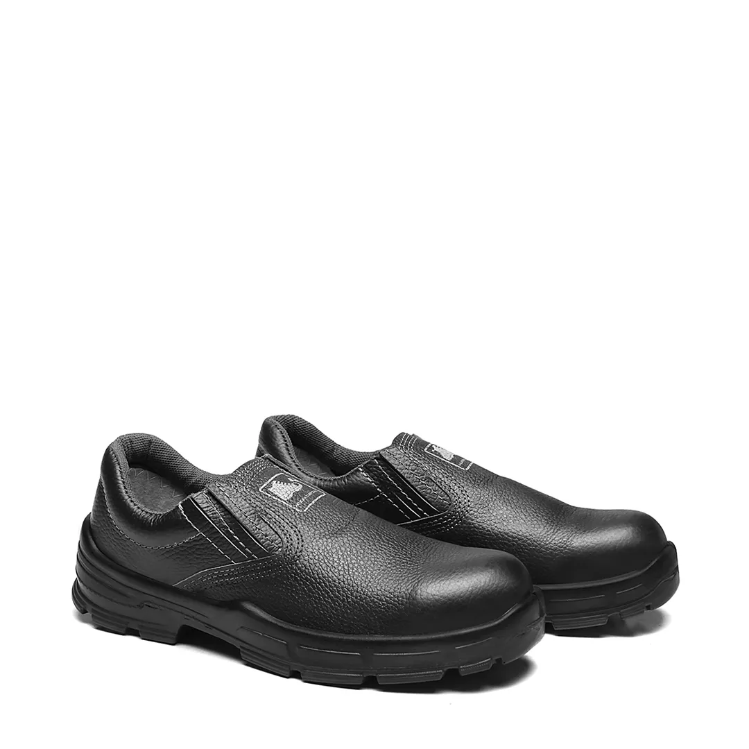 BSES SAPATO ELÁSTICO PRETO COURO 