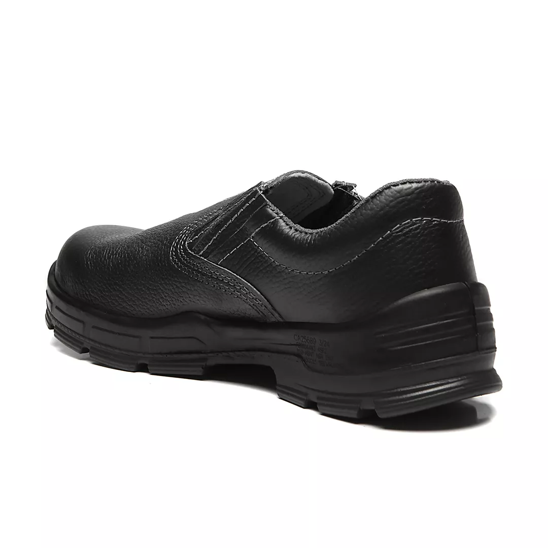 BSES SAPATO ELÁSTICO PRETO COURO 