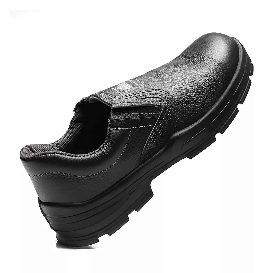 BSES SAPATO ELÁSTICO PRETO COURO 