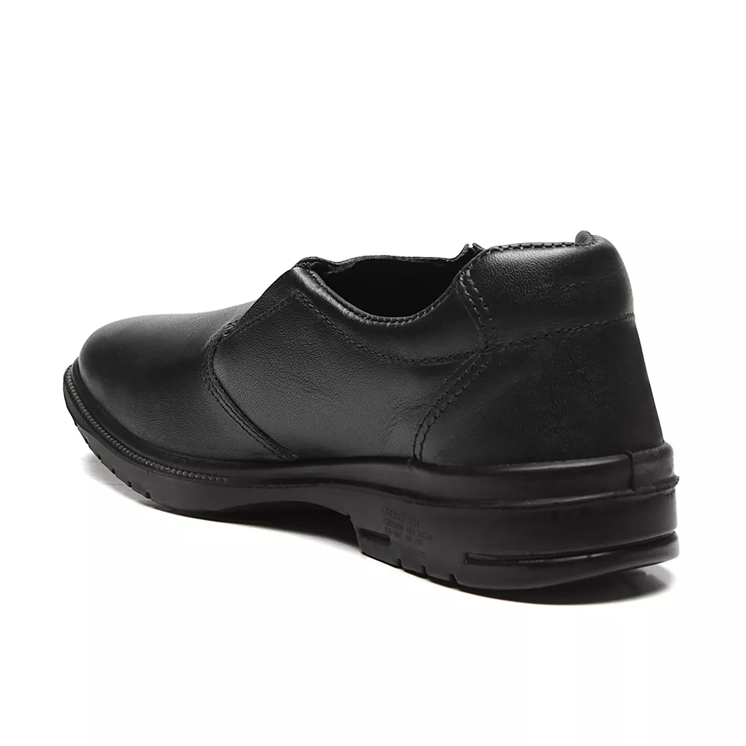 TURIM SSNL SAPATO DE ELÁSTICO PRETO COURO HIDROFUGADO 
