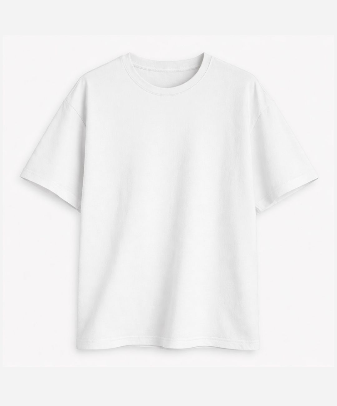 Camiseta Oversized Premium Branca Masculina – 100%... - FASHION LIST