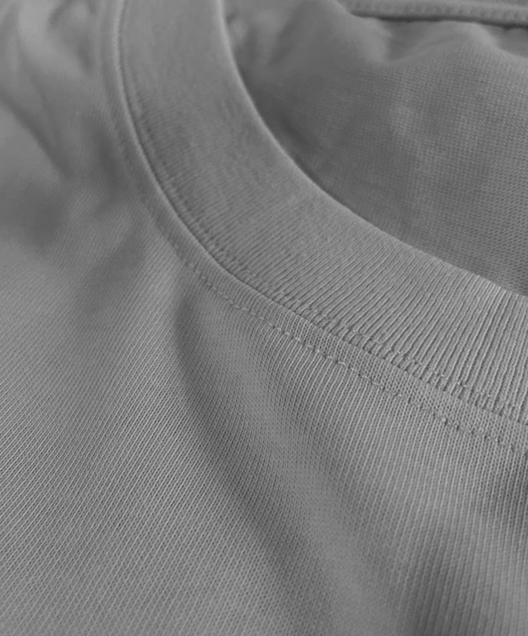 Camiseta Oversized Premium Cinza Masculina – 100% Algodão Visual Moderno