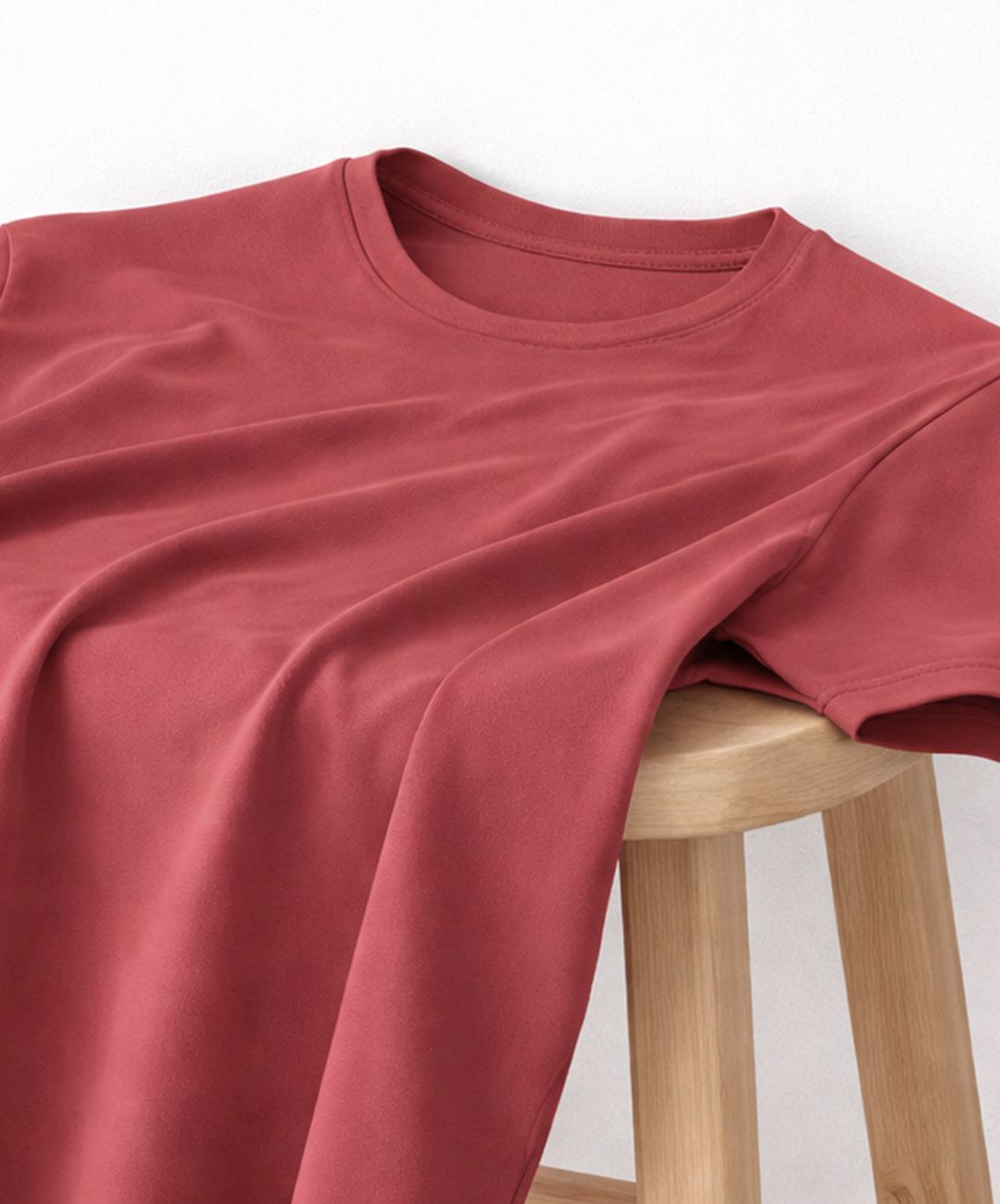 Tech T-Shirt Masculina Caqui Premium 95% Algodão + 5% Elastano - Conforto, Caimento Perfeito e Alta Durabilidade 