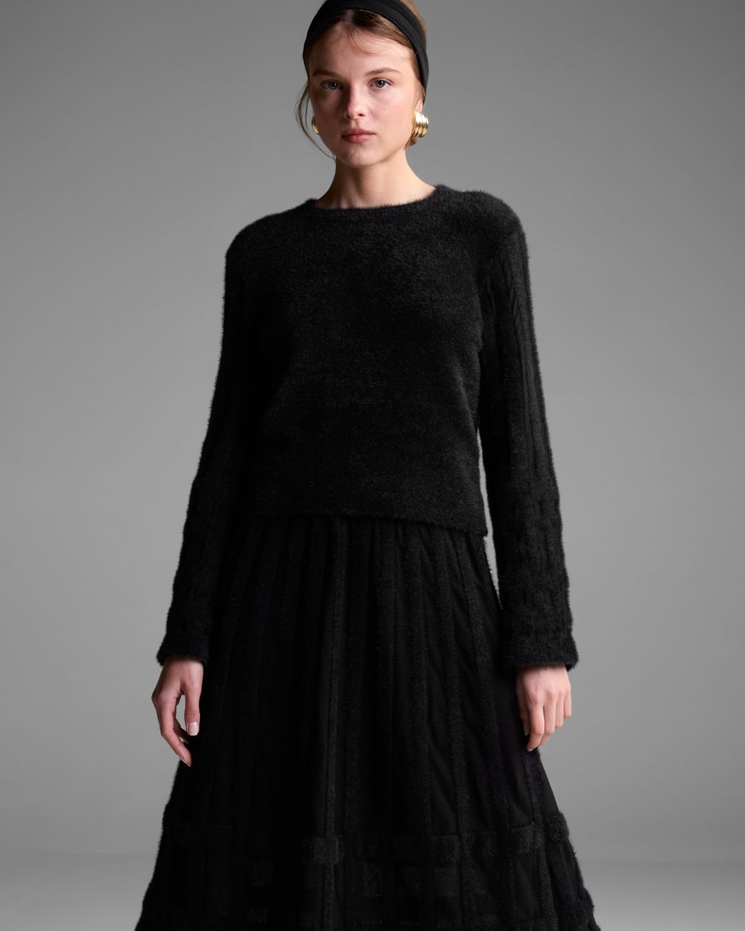 Blusa Lolla Preta - Maria Pavan