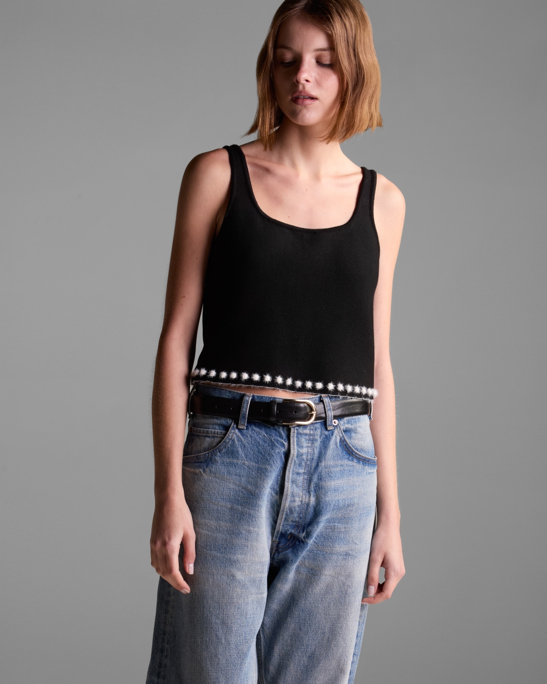 Top Cropped Mariana Preto - Maria Pavan