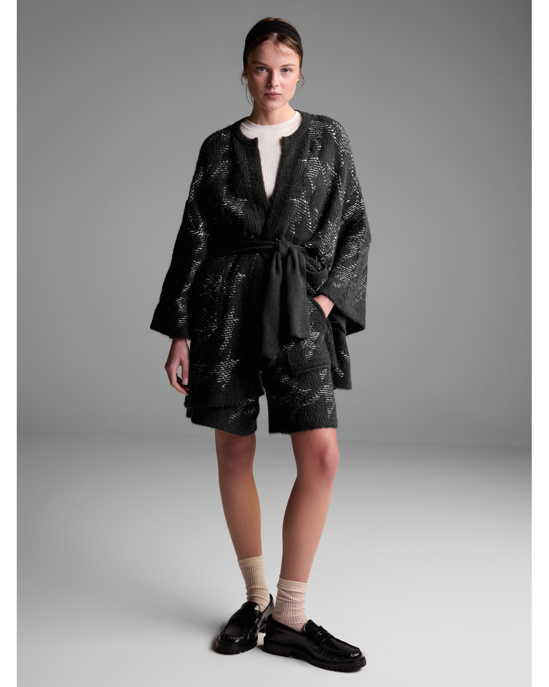 Kimono Rockfeller Preto - Maria Pavan