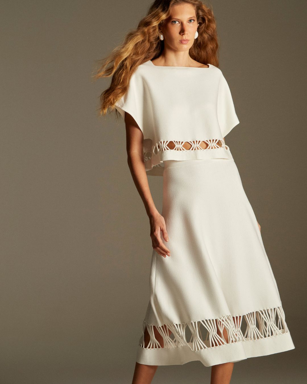 Blusa Estrelícia Branco Off White - Maria Pavan