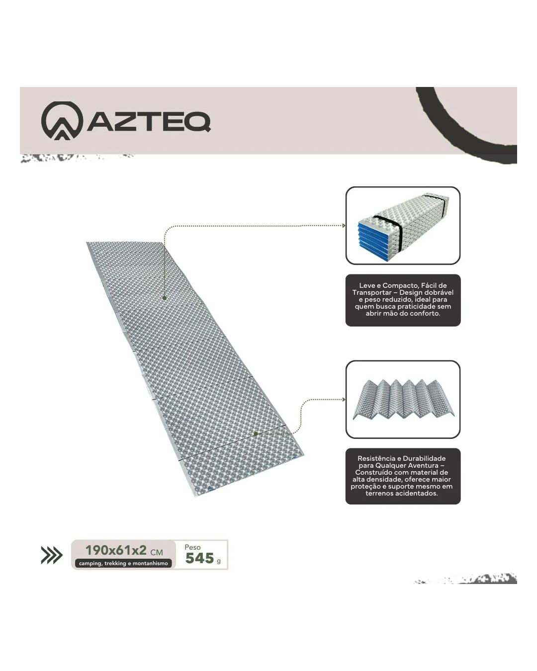 Isolante Térmico Aluminizado Odin Azteq 190x61x2,0