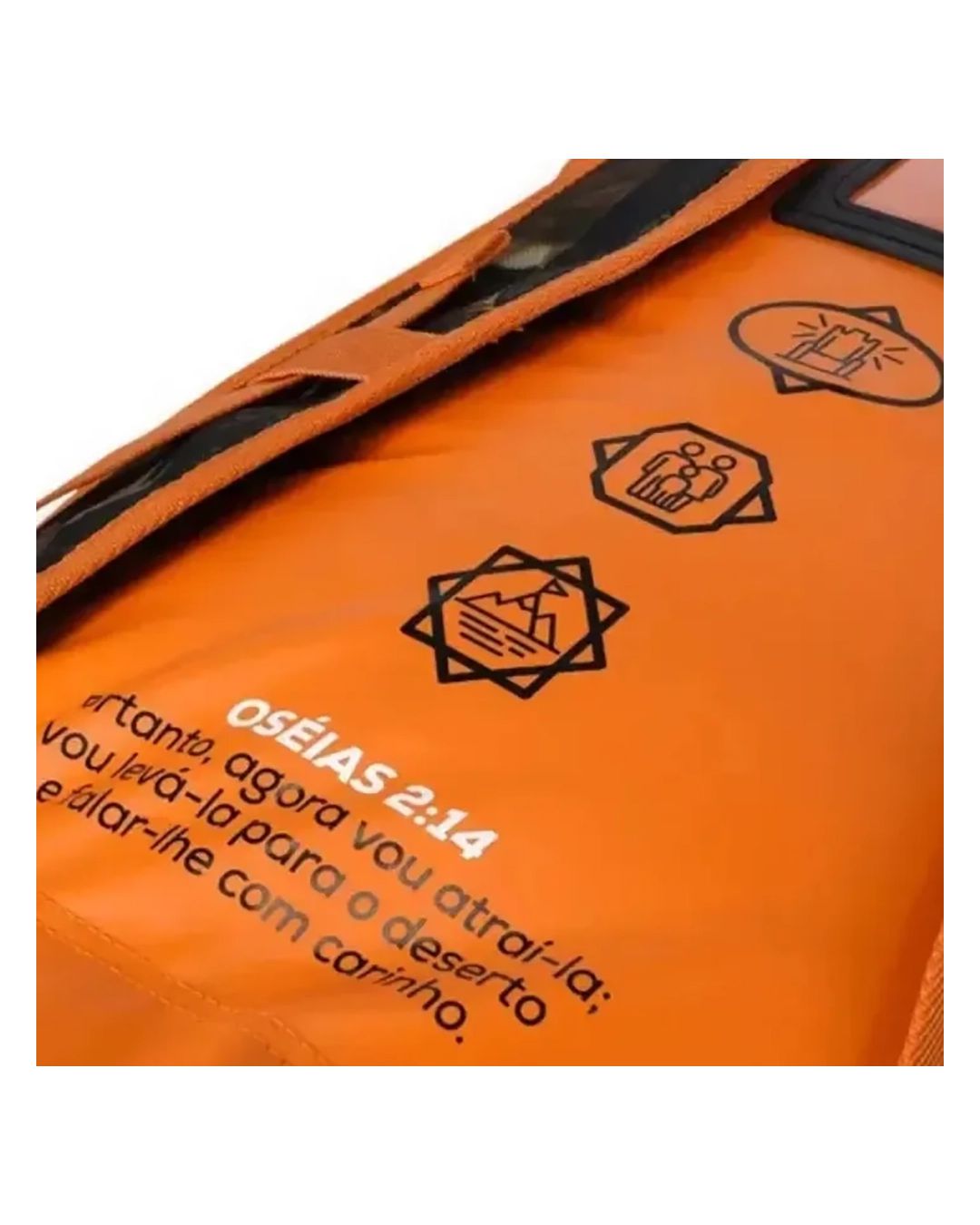 Mochila DuffleBag 50l Oficial Legendários Laranja NTK