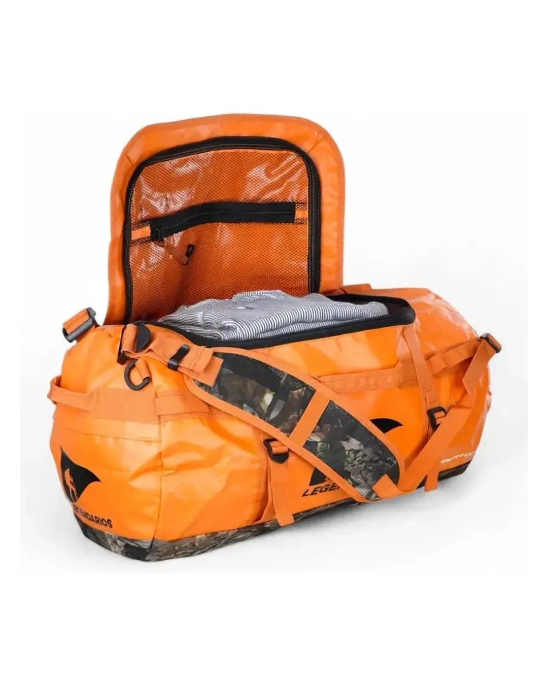 Mochila DuffleBag 50l Oficial Legendários Laranja NTK
