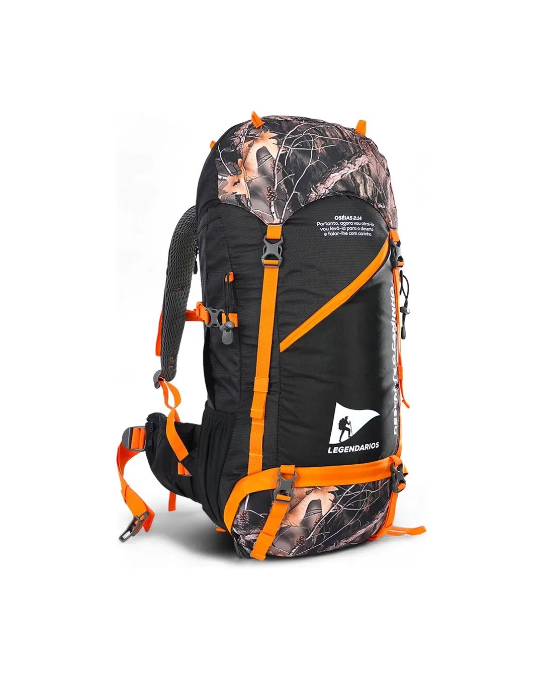 Mochila Andes 40l Oficial legendários Preta NTK