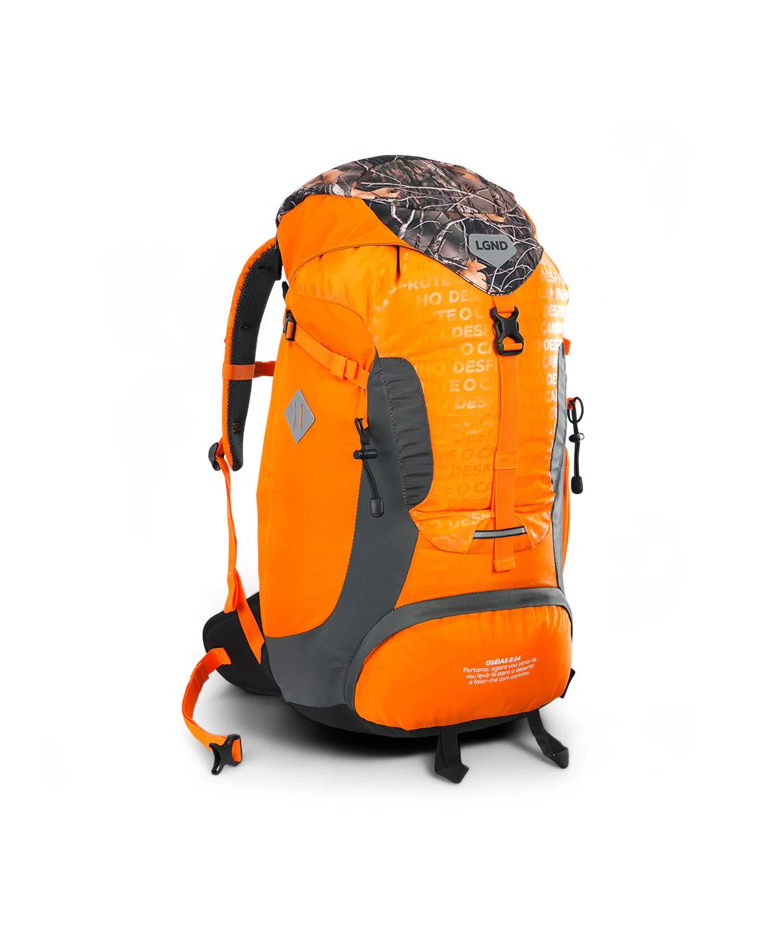 Mochila Guará 50l Oficial Legendários Laranja NTK 