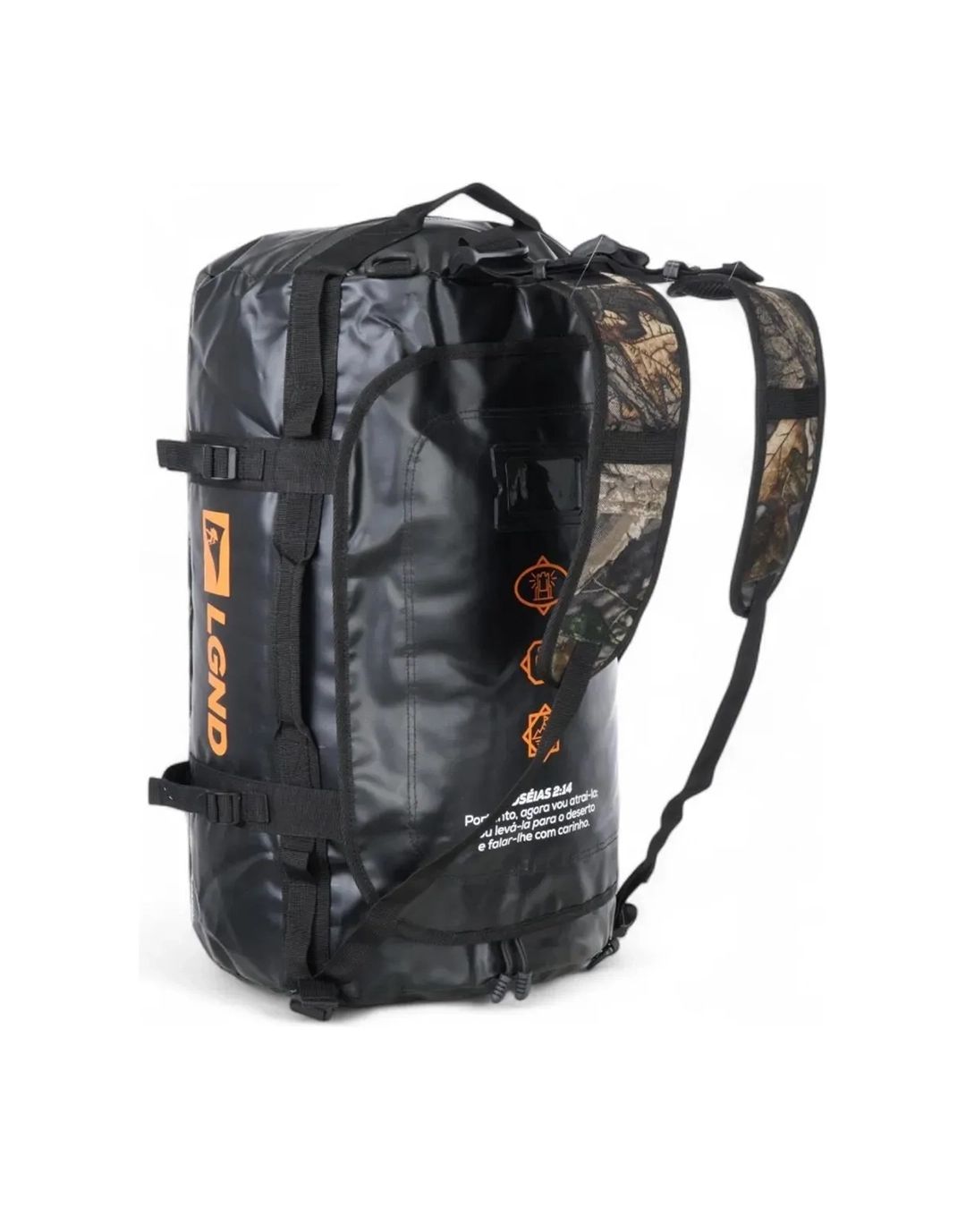 Mochila DuffleBag 50l Oficial Legendários Preta NTK 