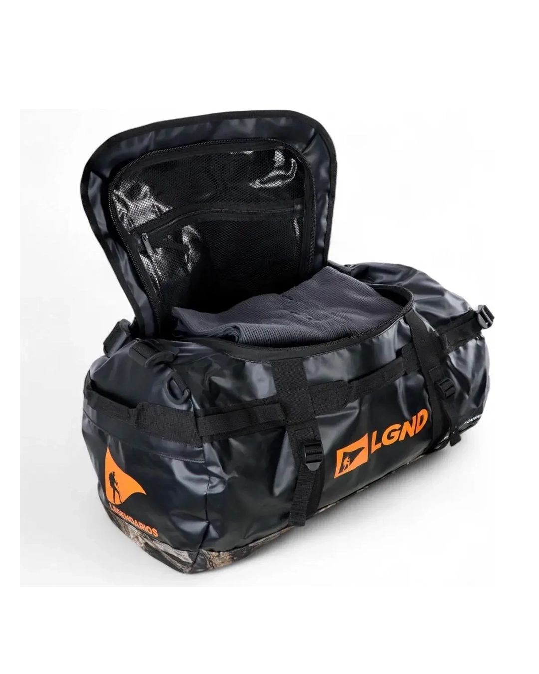 Mochila DuffleBag 50l Oficial Legendários Preta NTK 