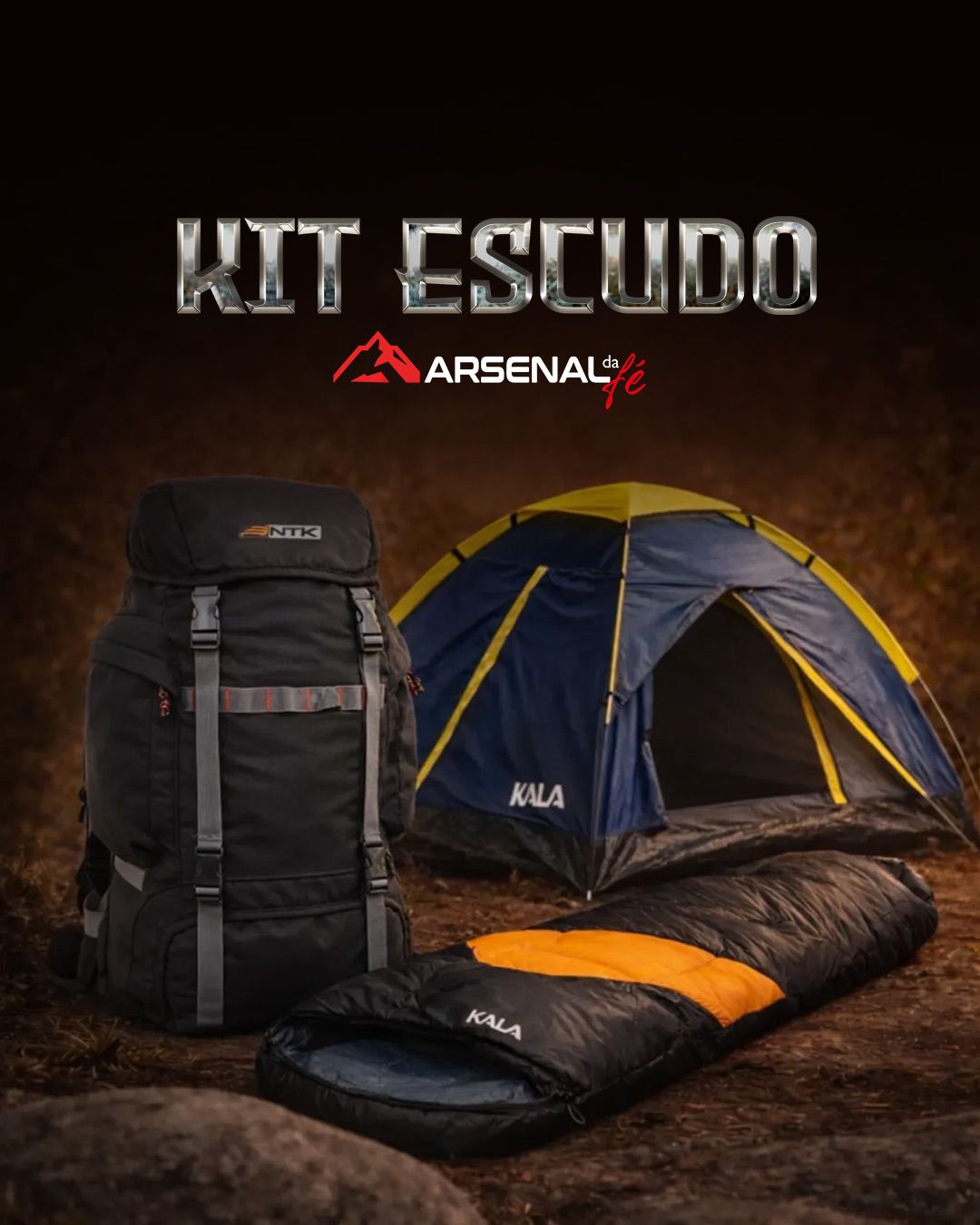 Kit Escudo - Arsenal da Fé 