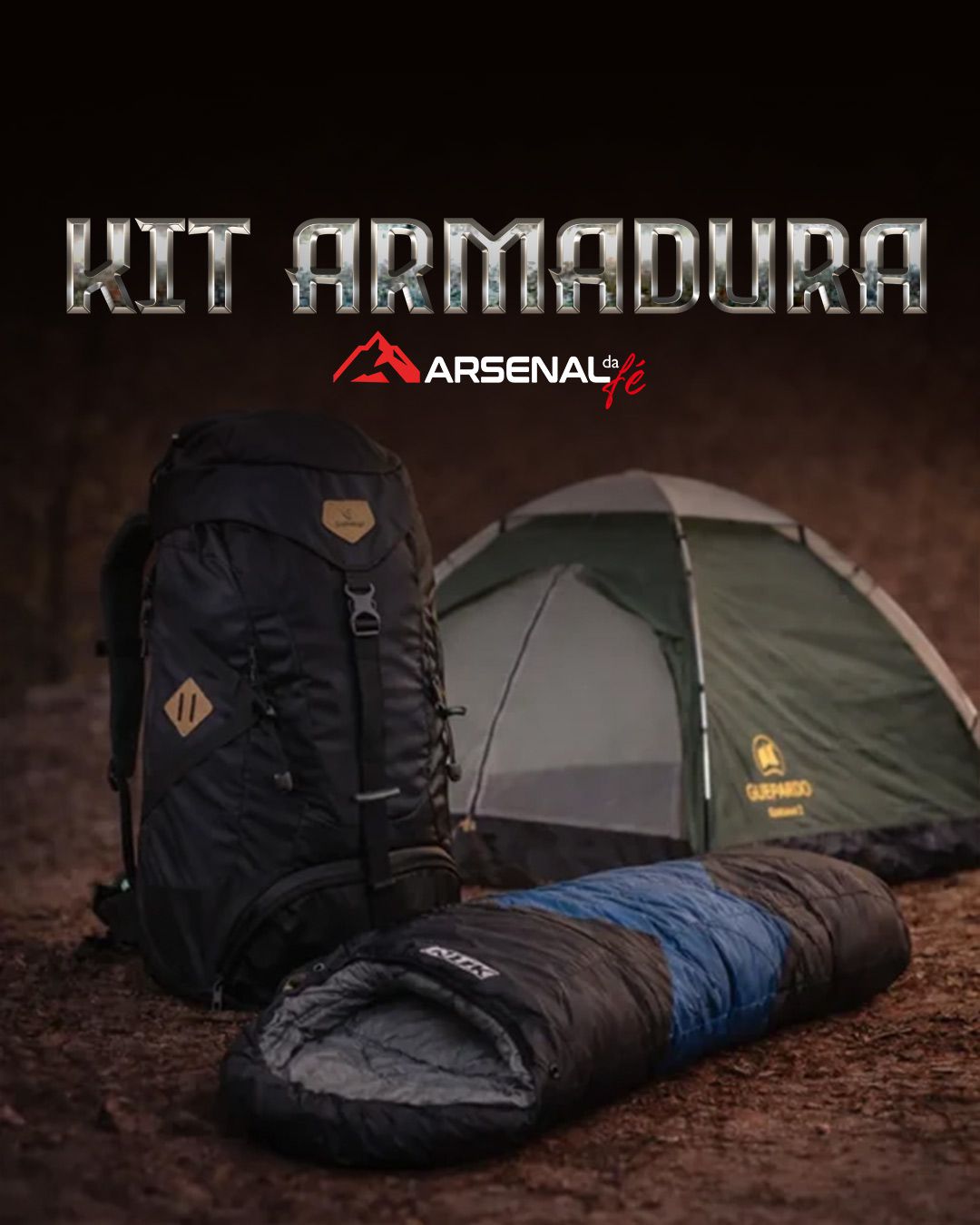 Kit Armadura - Arsenal da Fé 