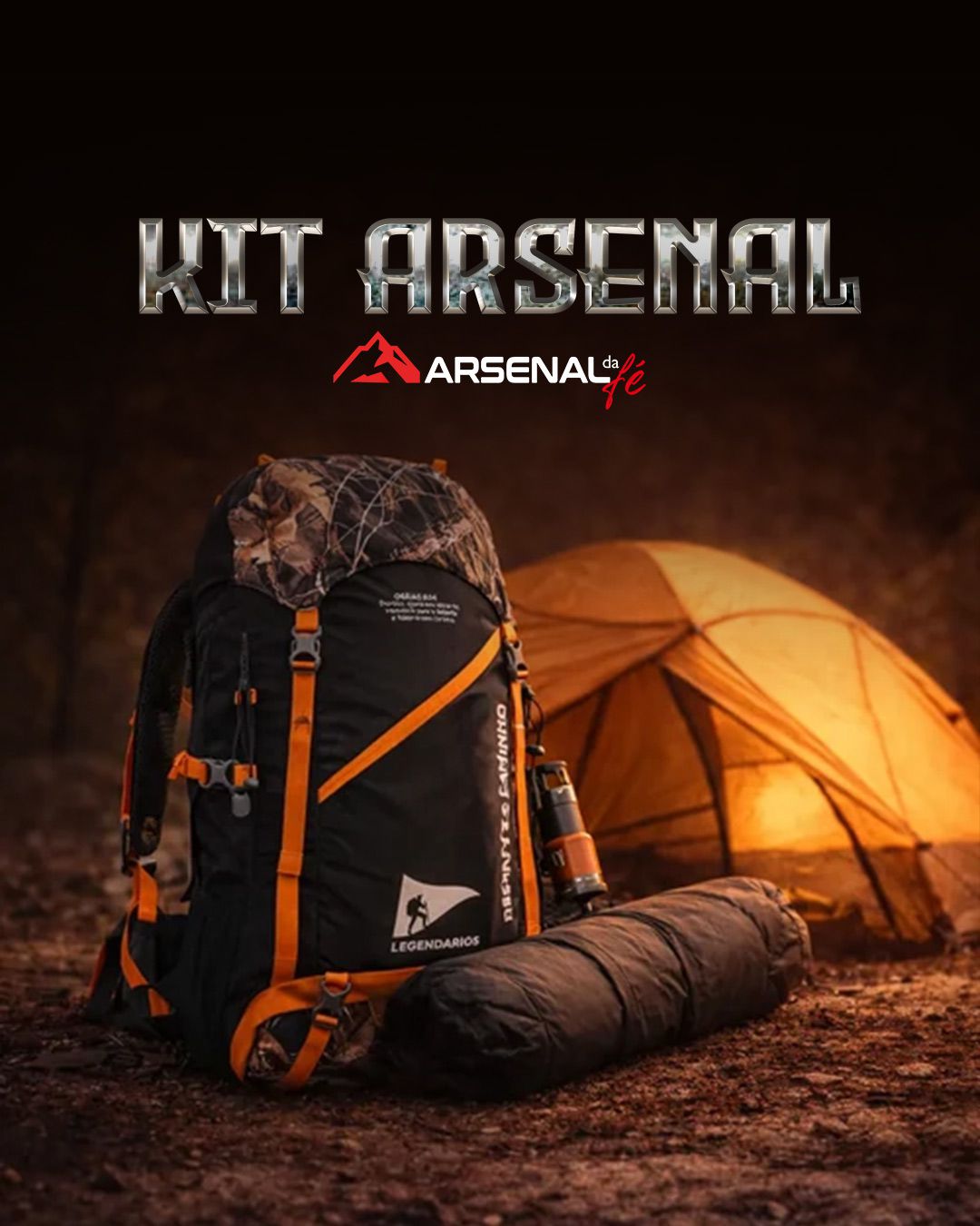 Kit Arsenal - Arsenal da Fé 