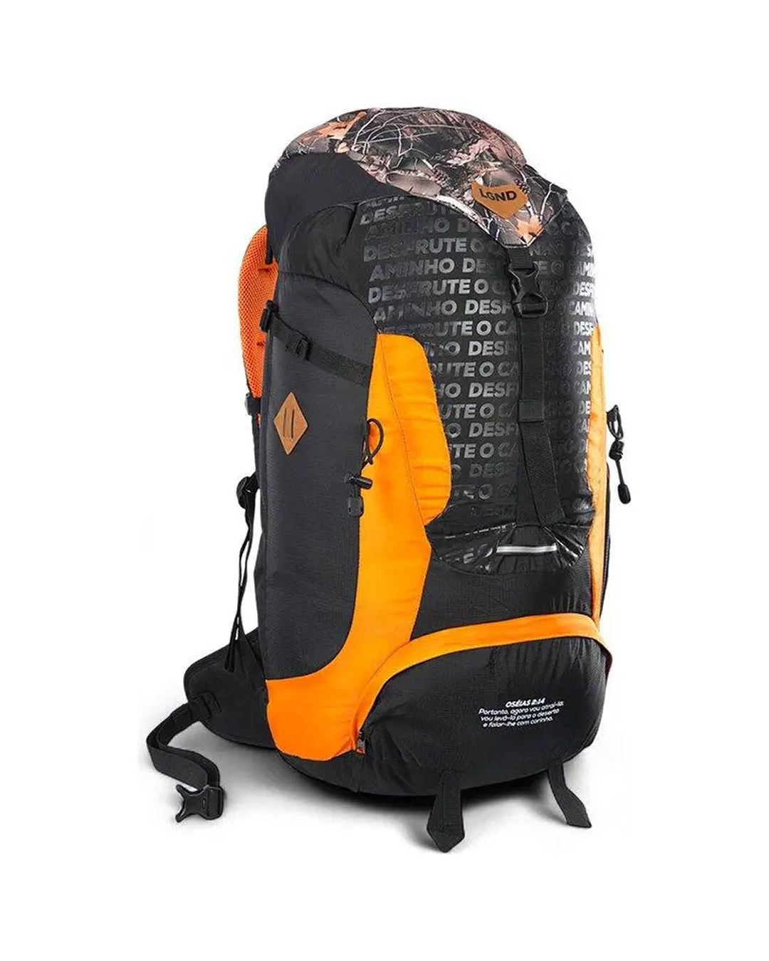 Mochila Guará 50l Oficial Legendários Preta NTK - Arsenal da Fé 