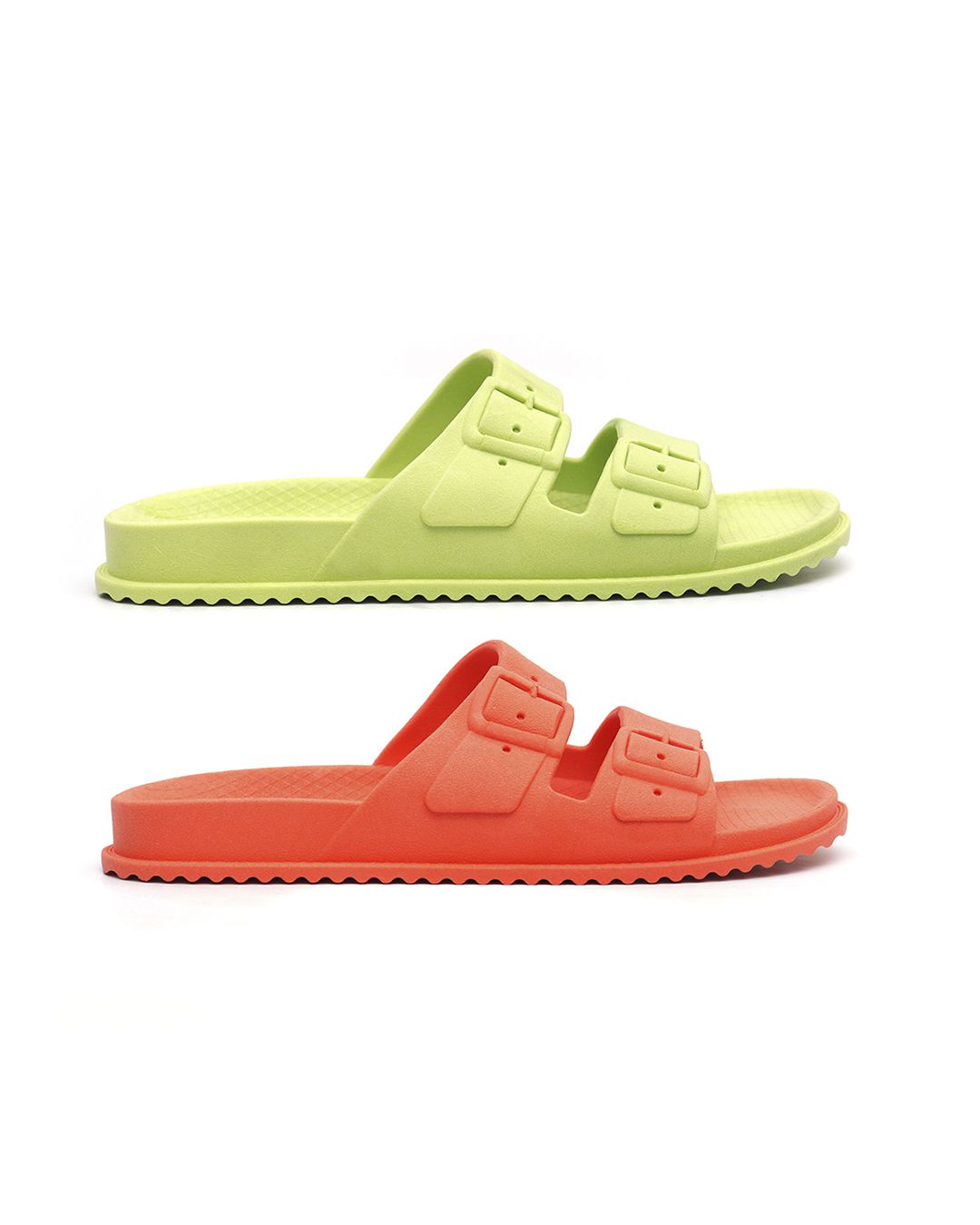 Kit 2 Pares Chinelo Birken Feminino Laranja +... - Malta Shoes