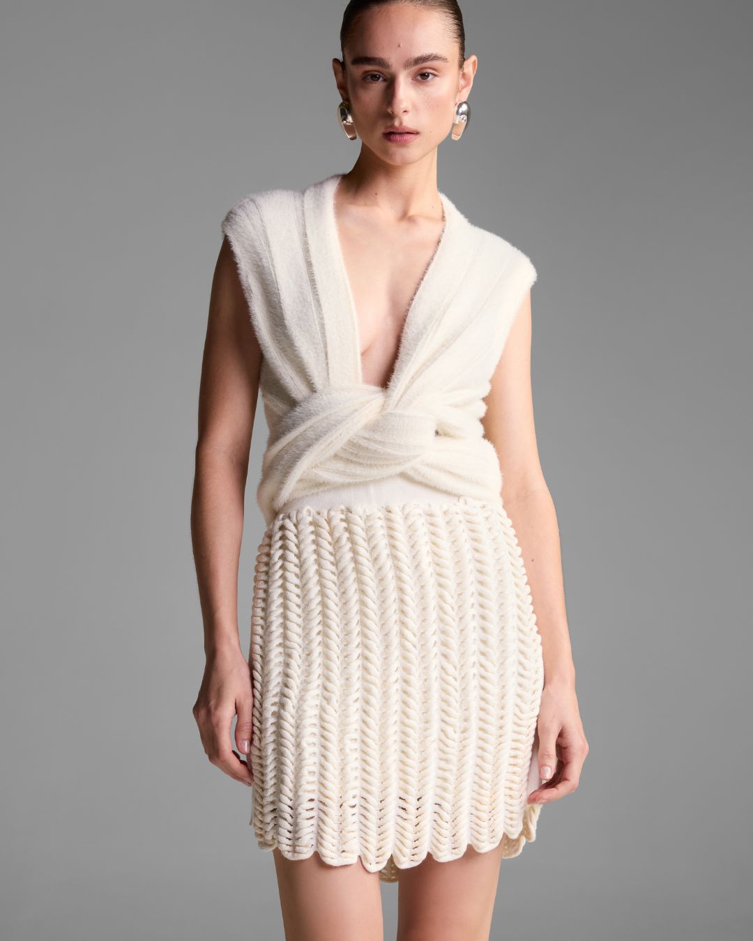 Saia Brooklyn Off White - Maria Pavan