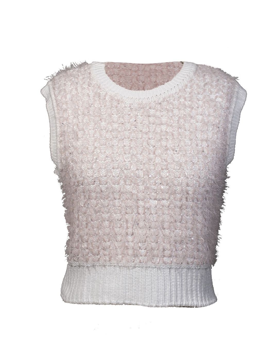 Blusa Neve Rosa- - Maria Pavan
