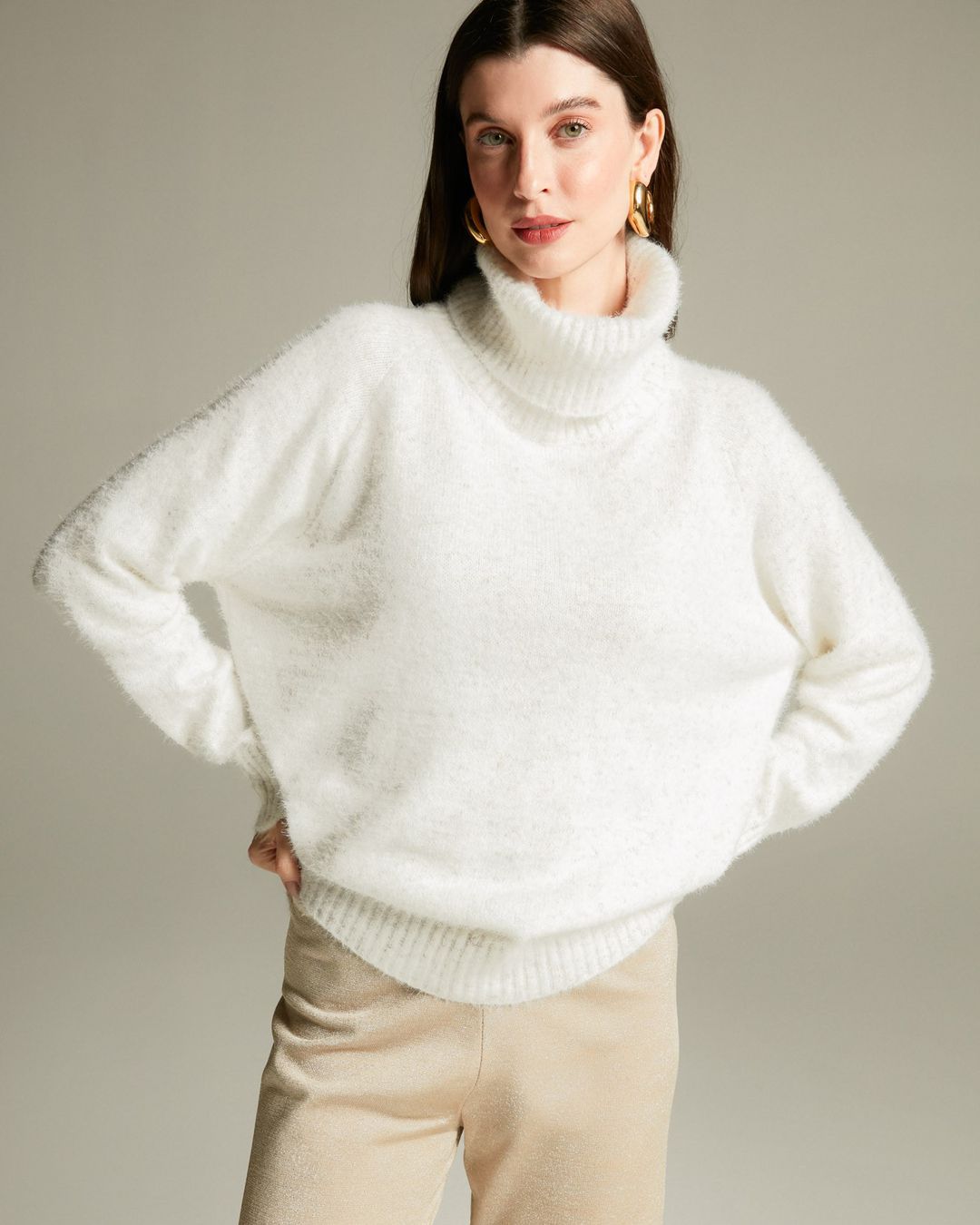 Blusa Noruega Pérola - Maria Pavan