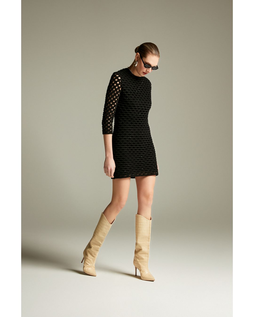 Vestido Copenhague Preto- - Maria Pavan