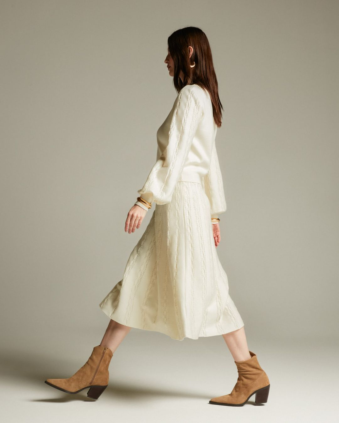 Saia Stavanger Branco- - Maria Pavan