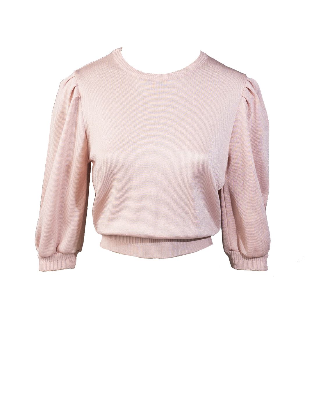Blusa Pregas Whitney Bege Nude - Maria Pavan