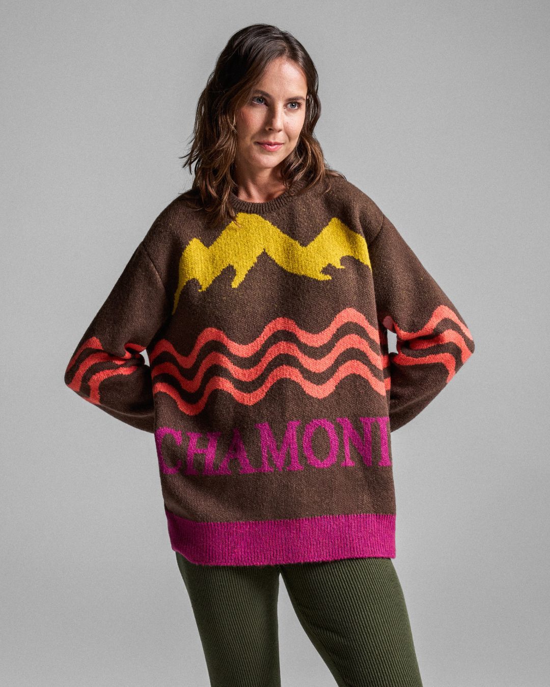 Blusa Chamonix Marrom Cacau - Maria Pavan