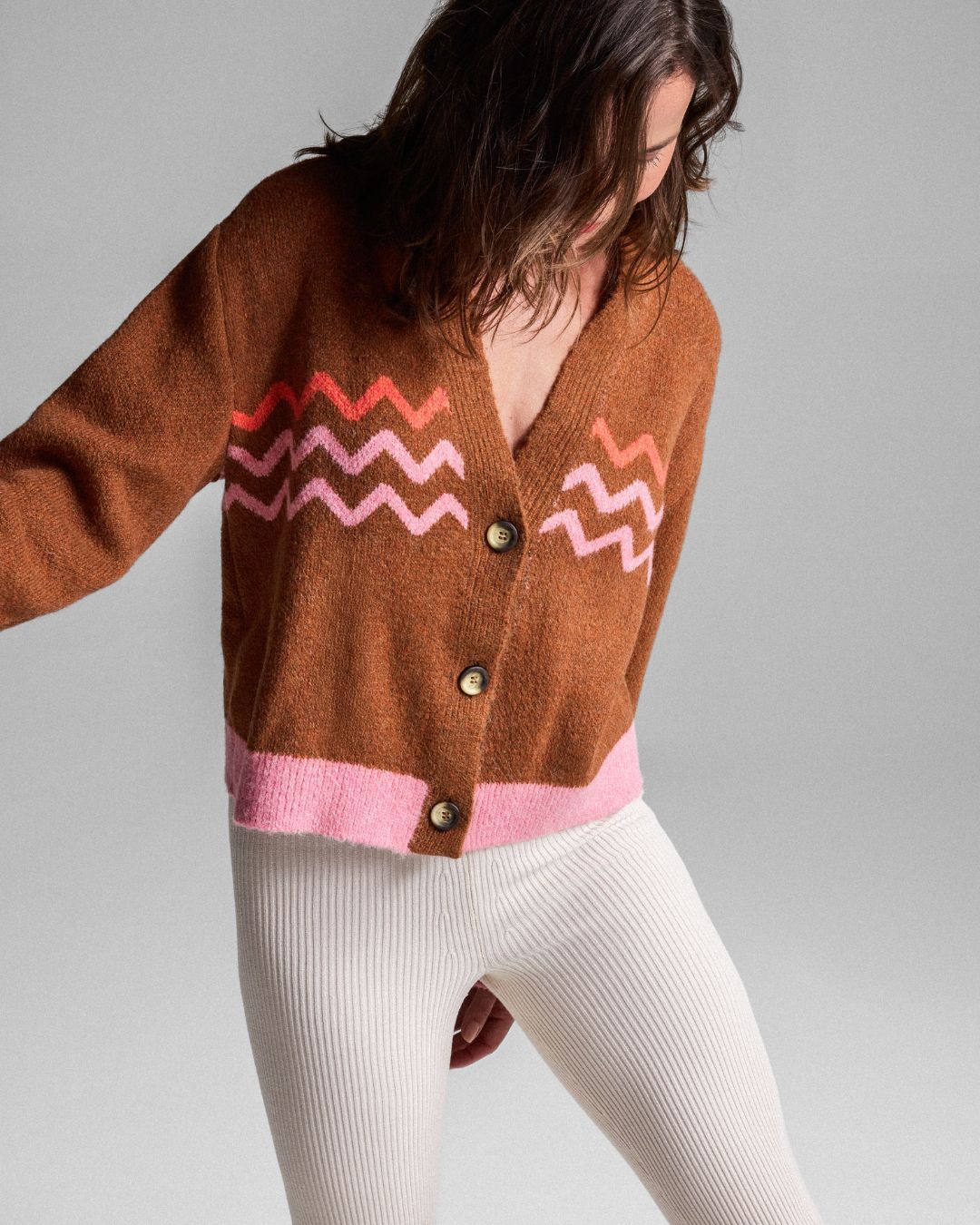 Cardigan Chamonix Ginger - Maria Pavan