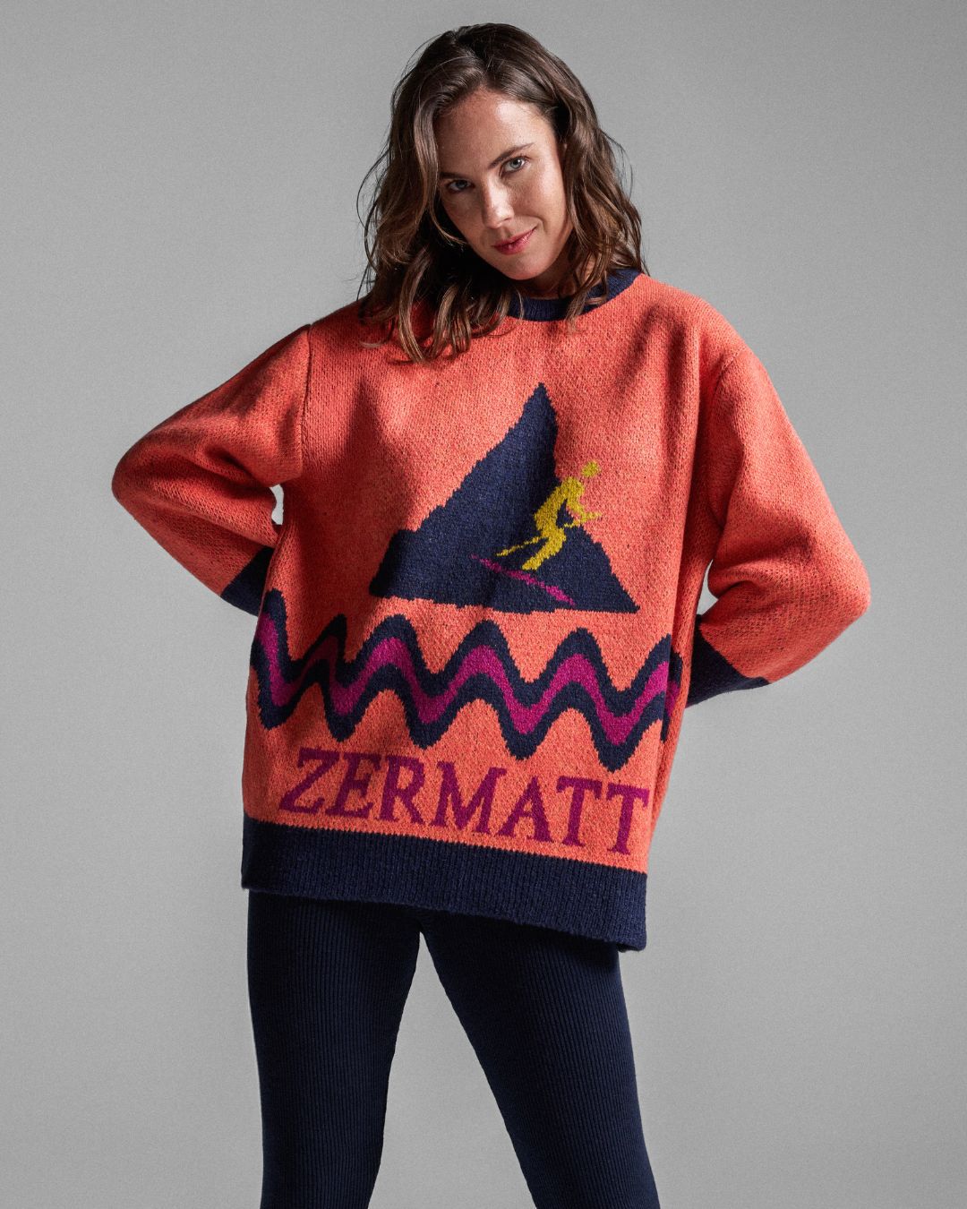 Pull Zermatt Laranja - Maria Pavan