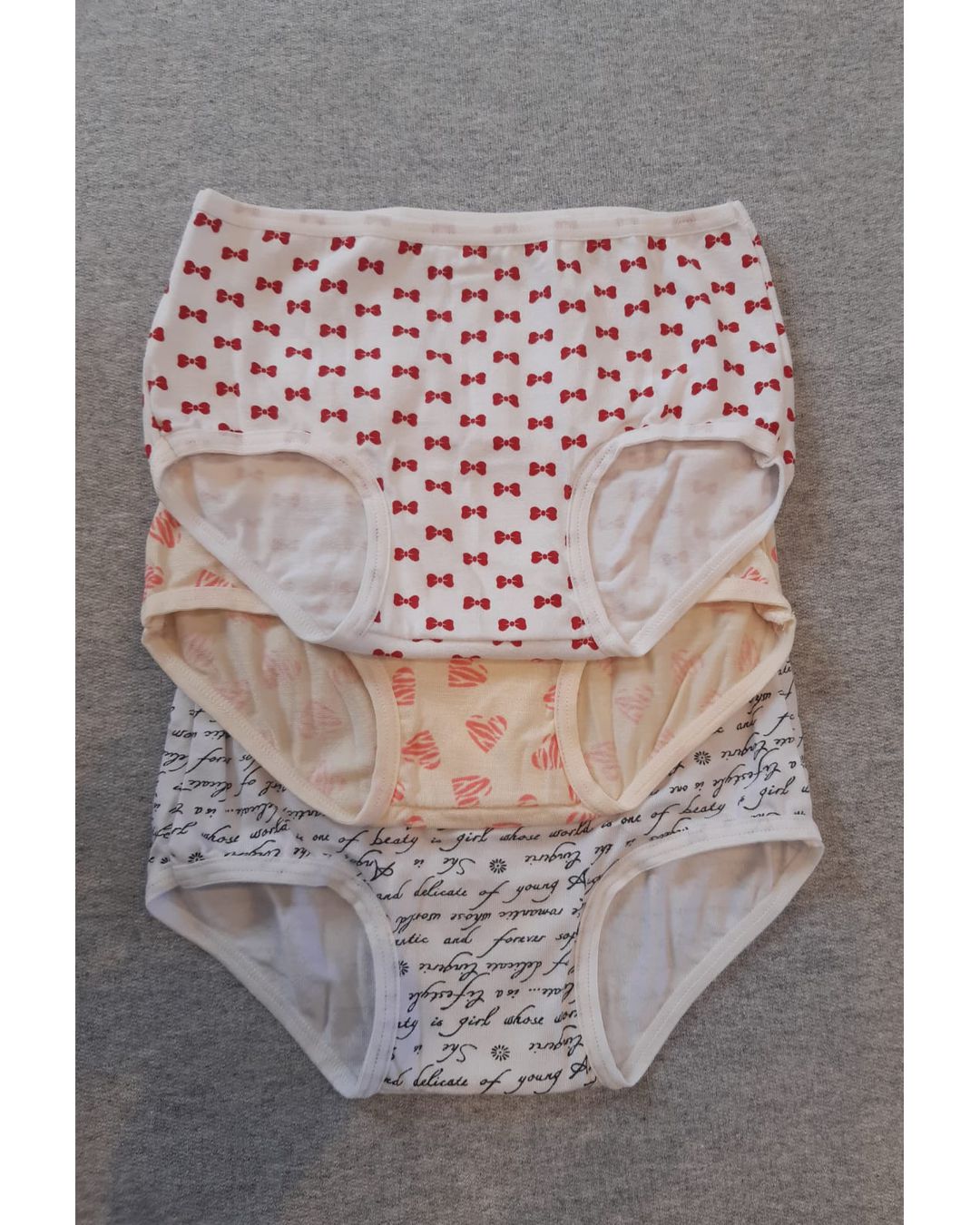 Kit Calcinha Infantil - Mimo de Renda