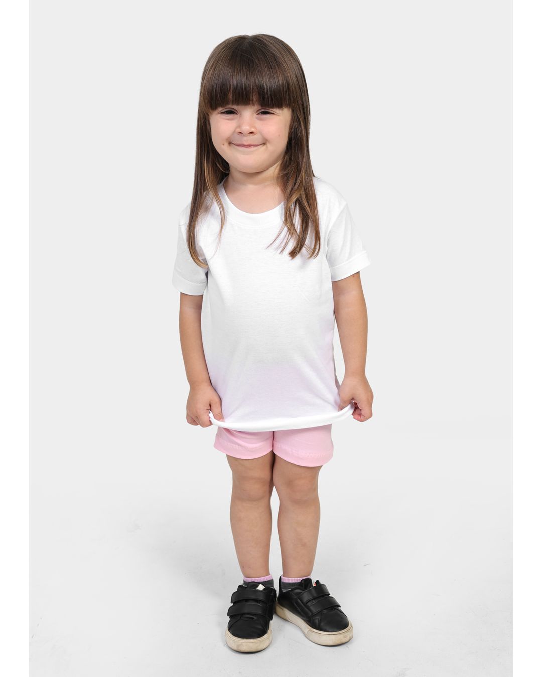 Bermuda Leggin Infantil Rosa - Techmalhas