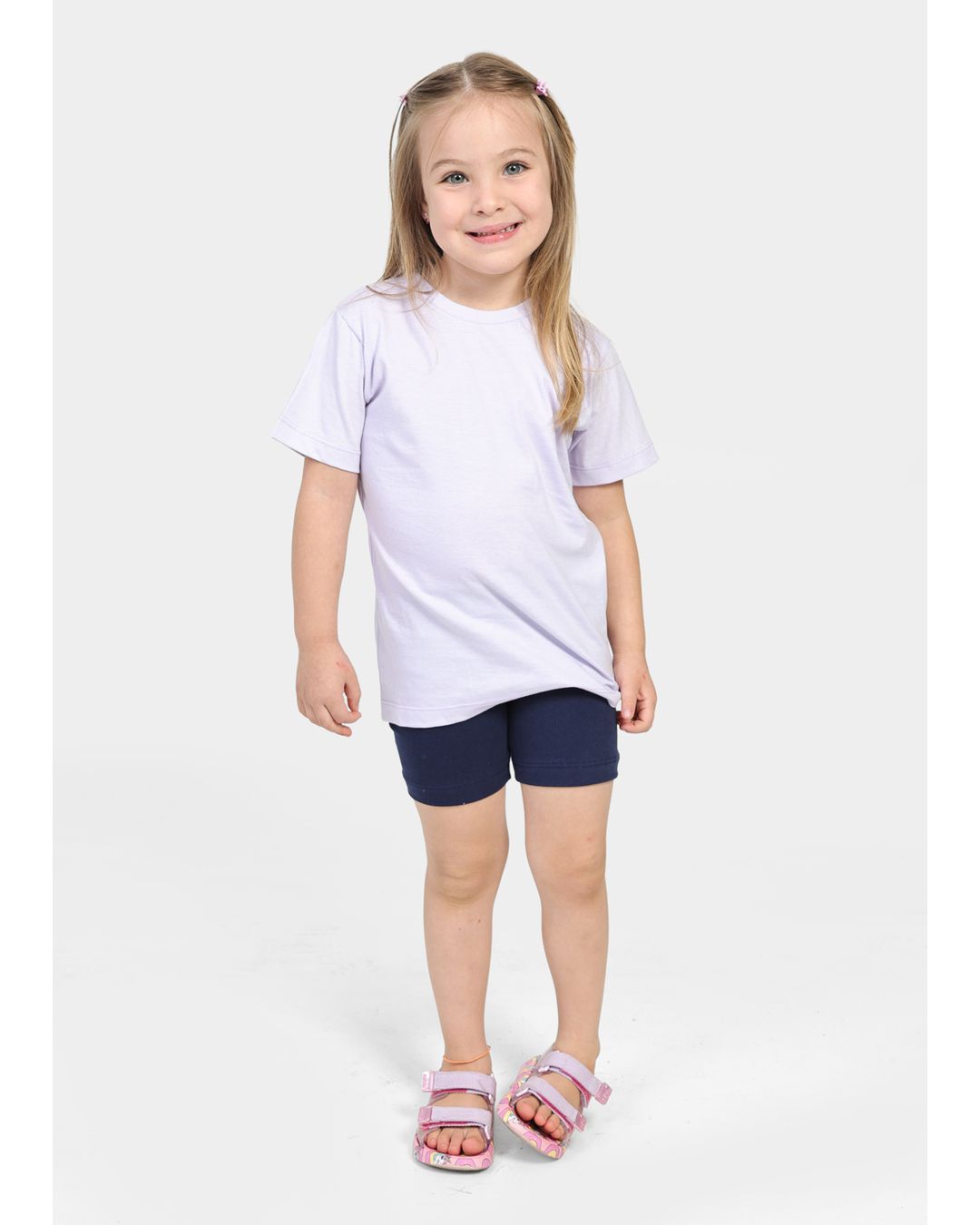 Bermuda Leggin Infantil Azul Marinho - Techmalhas