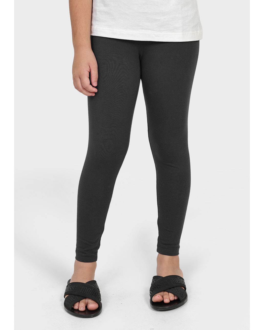 Calça Leggin Infantil Preta - Techmalhas