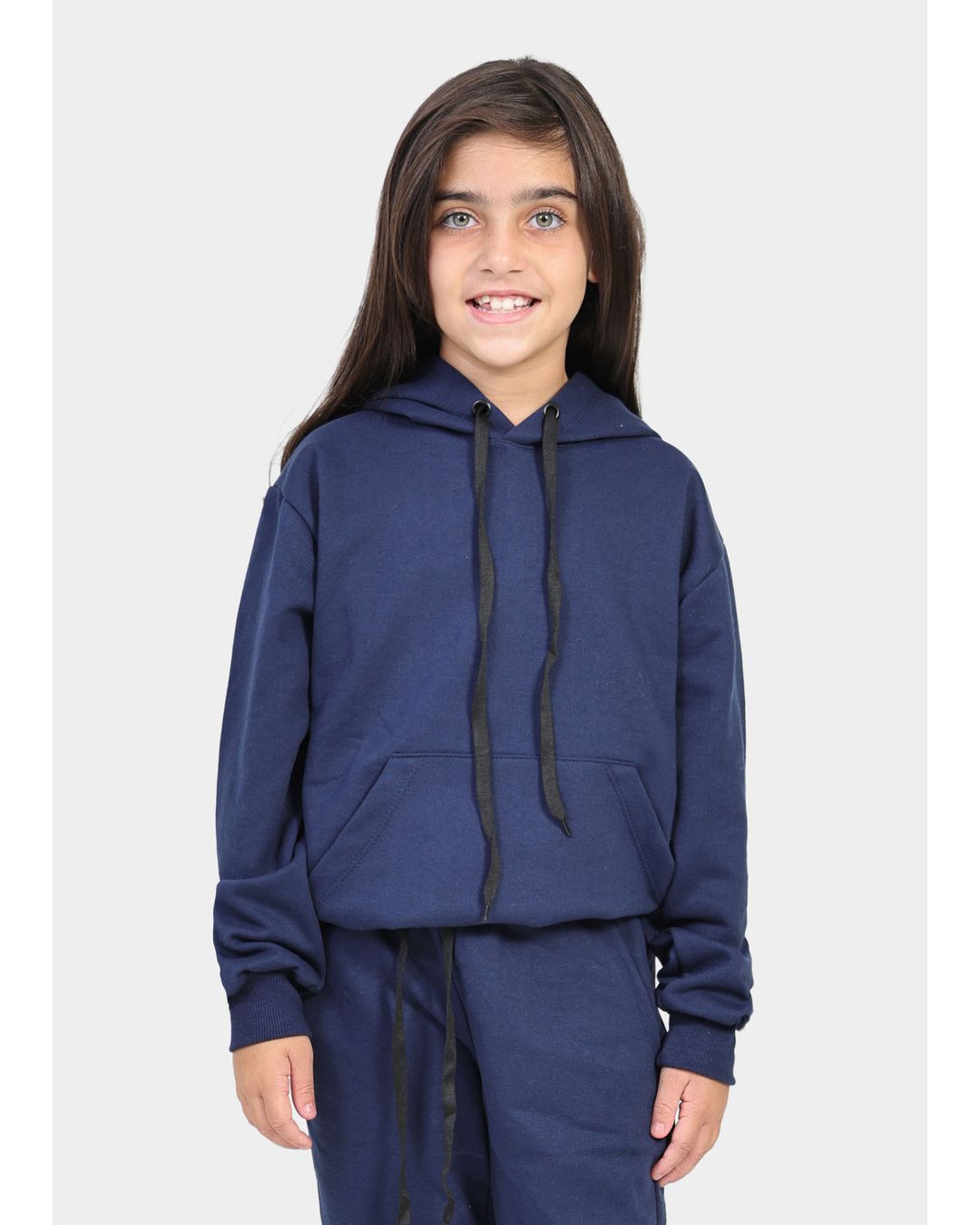 Moletom Canguru Infantil Azul Marinho - Techmalhas