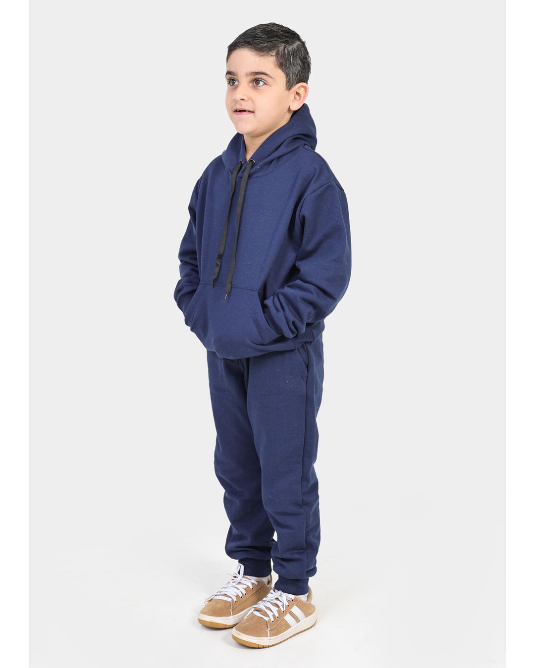 Calça Moletom Infantil Azul Marinho - Techmalhas