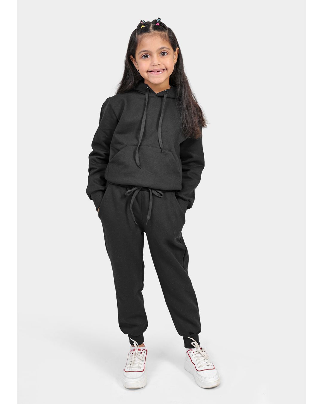 Calça Moletom Infantil Preto - Techmalhas