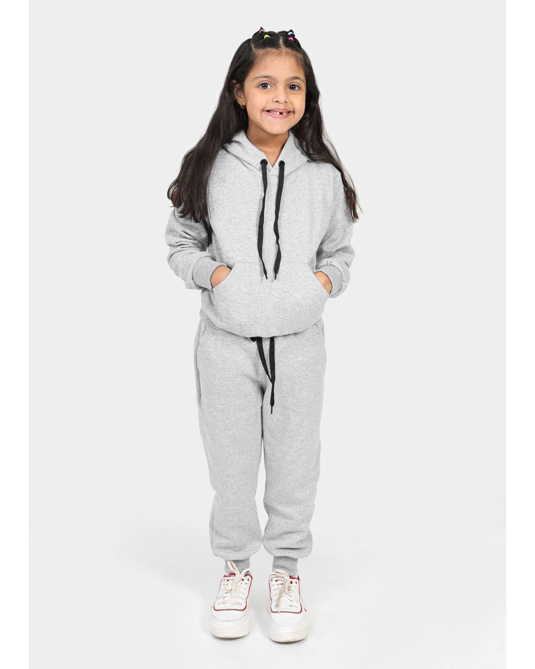 Calça Moletom Infantil Cinza - Techmalhas