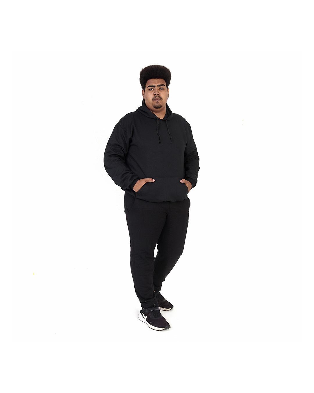 Conjunto Moletom Masculino Com Bolso e Capuz Blusa... - Techmalhas