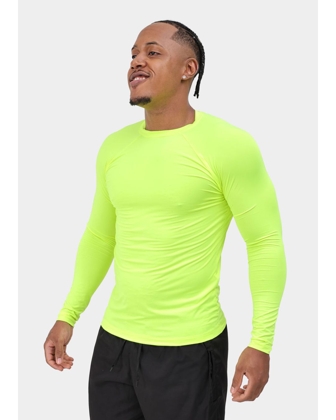 Blusa Térmica Masculina Uv Verde - Techmalhas